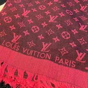 Large Authentic Louis Vuitton Scarf